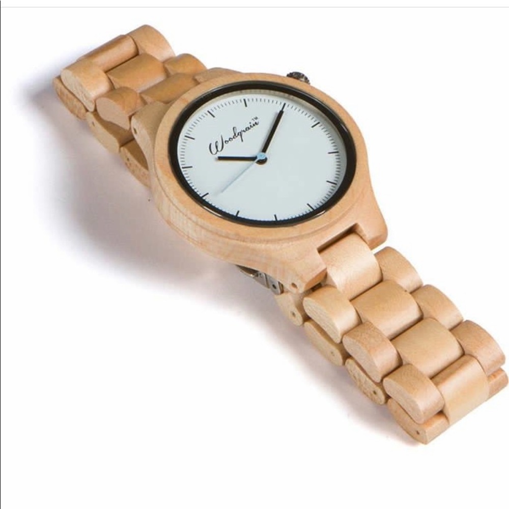 Wood grain watches . Like new